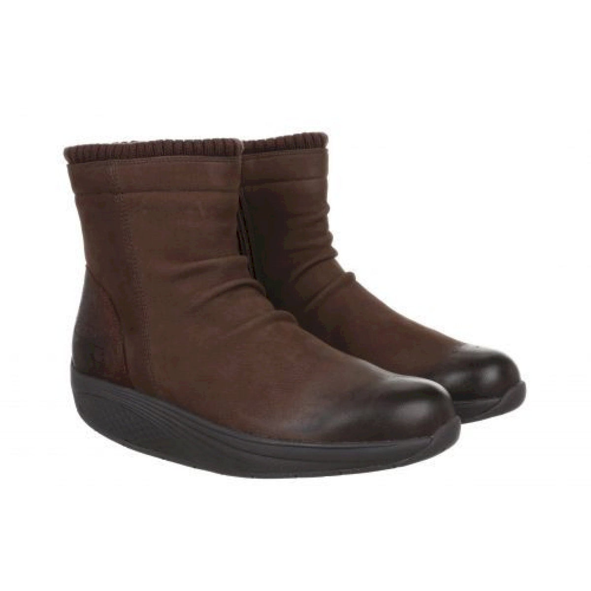 Stivaletti donna nubuck nero kendu