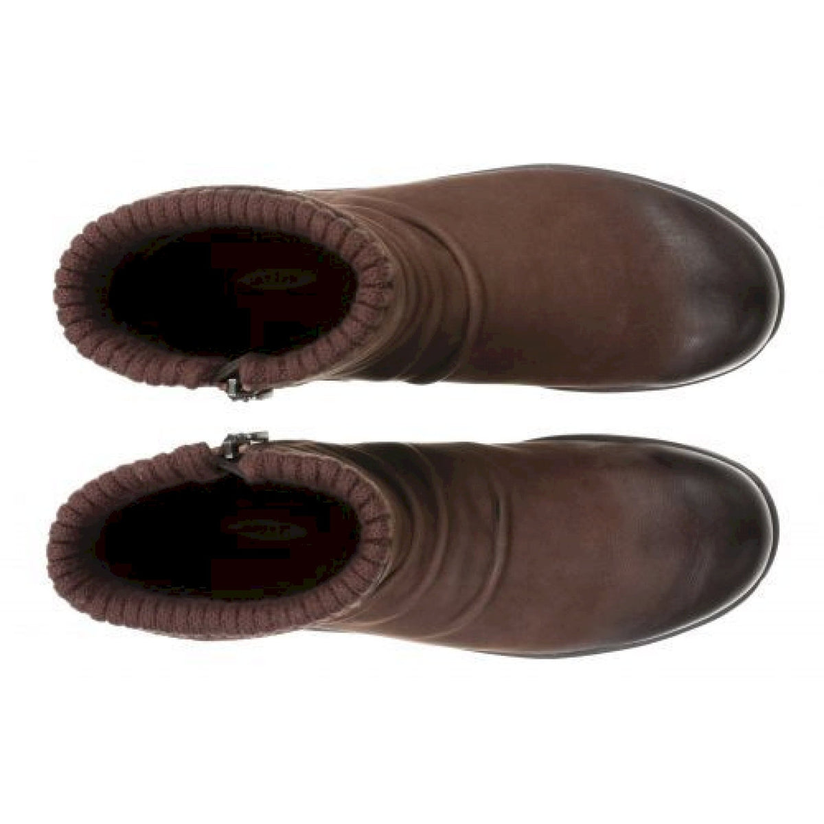 Stivaletti donna nubuck nero kendu