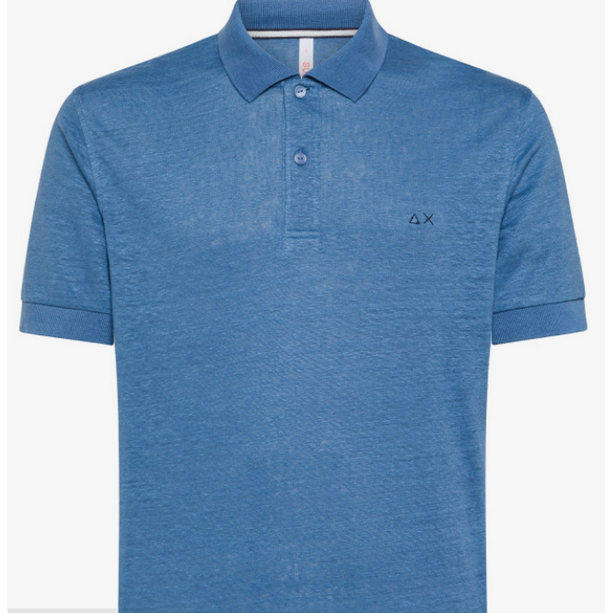 Sun68 polo linen solid