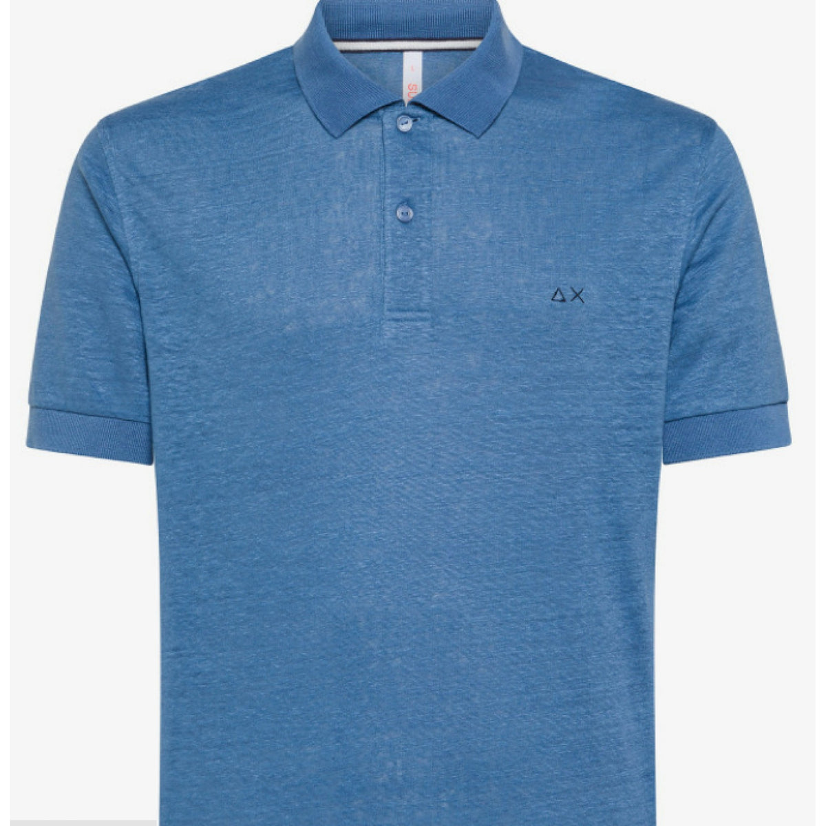 Sun68 polo linen solid