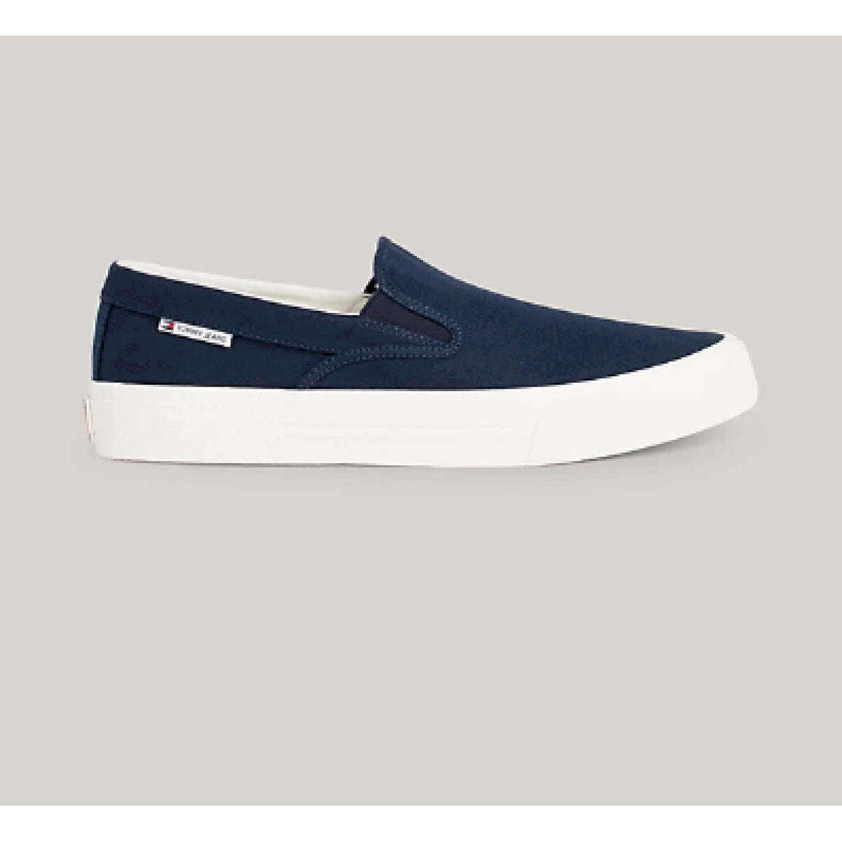 Sneakers in tela senza allacciatura
