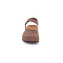 Sandalo lect con punta chiusura e chiusura con strappo