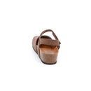 Sandalo lect con punta chiusura e chiusura con strappo