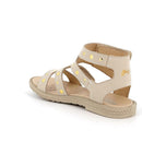 Sandali in pelle da bambina bianco