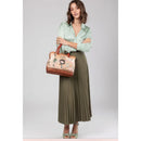 Anekke borsa peace & love con chiusura a bacio
