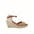 Espadrillas con zeppadi iuta pelle scamosciata