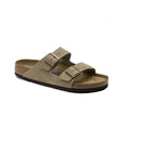 Arizona taupe, suede leather