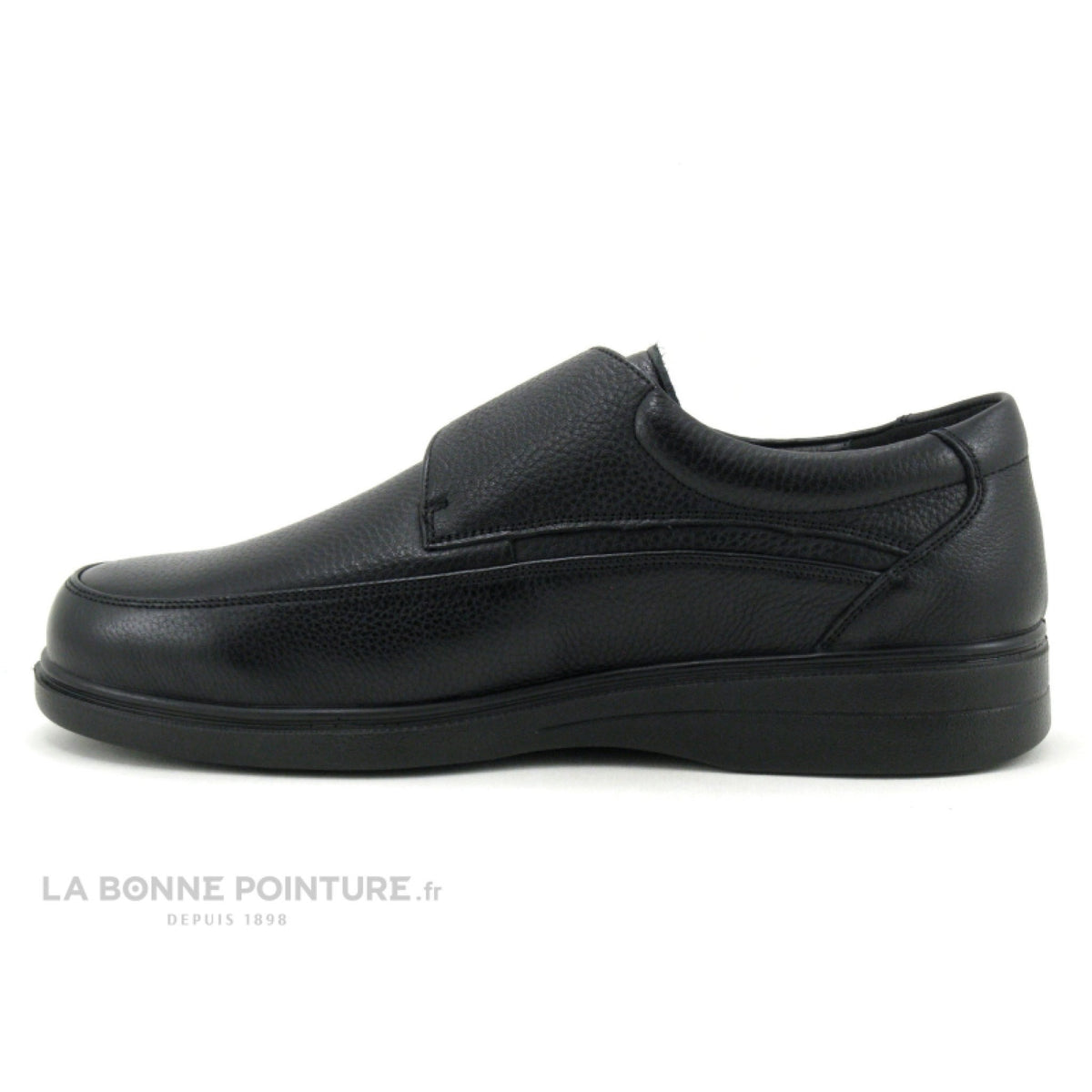 G comfort a-903 schwarz black - scarpa da uomo con cinturino in velcro