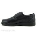 G comfort a-903 schwarz black - scarpa da uomo con cinturino in velcro