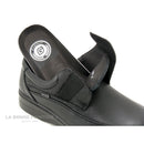 G comfort a-903 schwarz black - scarpa da uomo con cinturino in velcro