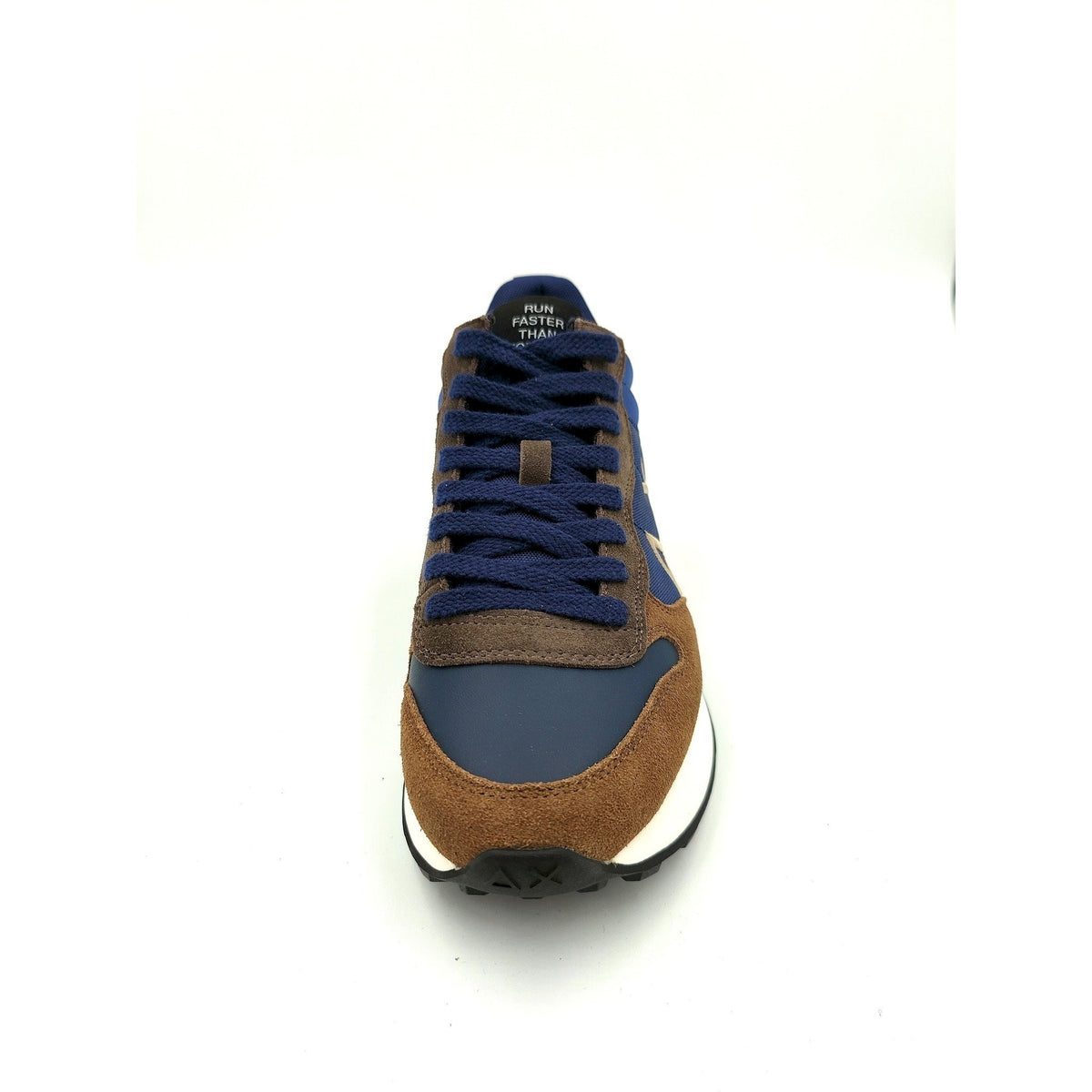 Sneaker mid top tom 2.0 in nylon e suede navy blue
