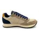 Sneaker jaki winter in nylon e suede militare scuro