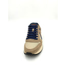 Sneaker jaki winter in nylon e suede militare scuro