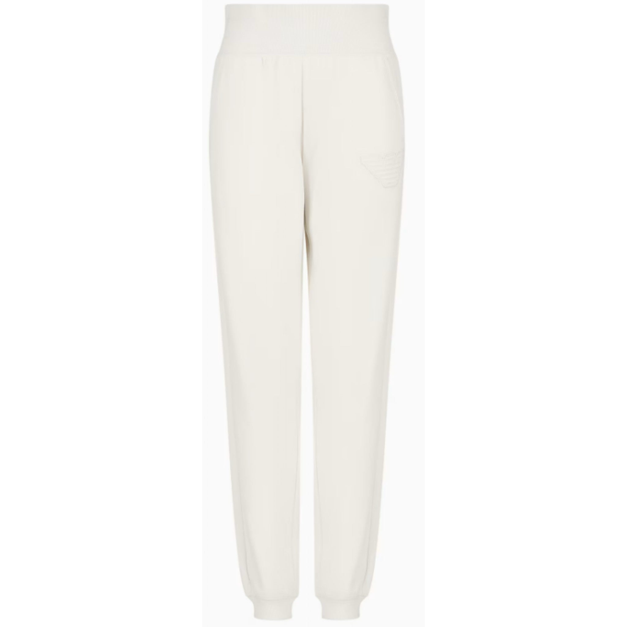 Armani pantalone jogger patch aquila