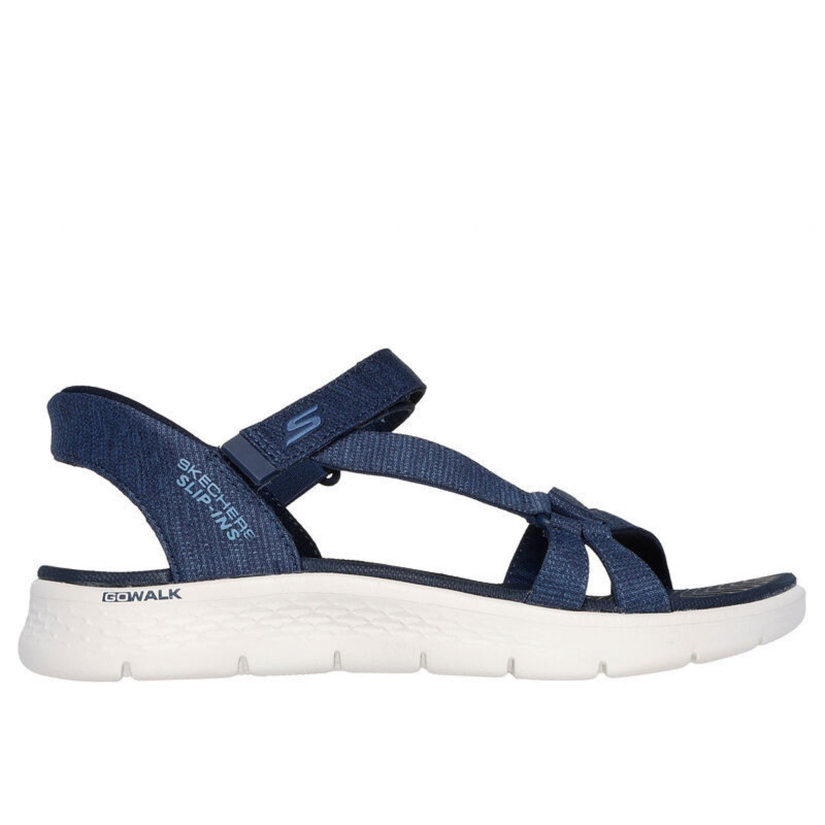 Skechers slip-ins: go walk flex sandal - illuminate