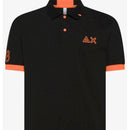 Sun 68 polo logo fluo