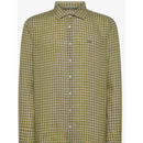 Sun 68 camicia lino check