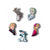 Jibbitz frozen 5 pack