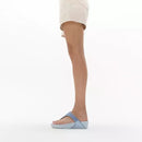 Lulu sandali infradito con strass