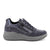 Sneakers con zeppa da donna con zip