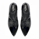 Decolte c/cinturino e  tacco in vernice