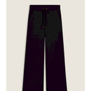 Freddy pantaloni donna wide leg con dettagli micro-trecce