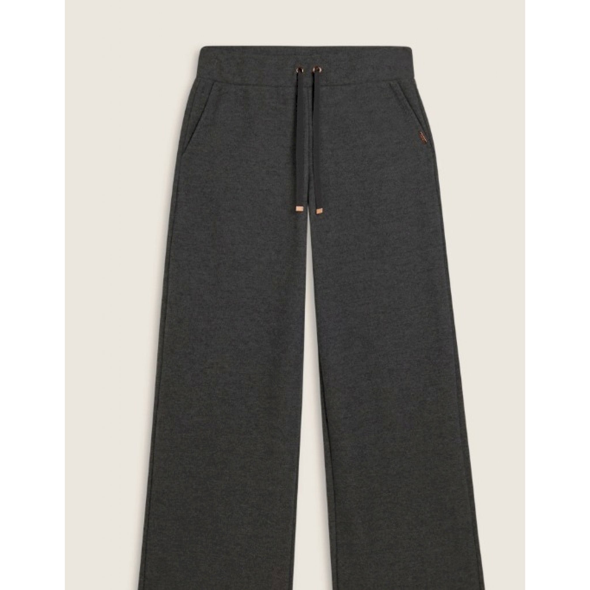 Freddy pantaloni donna wide leg effetto tricot