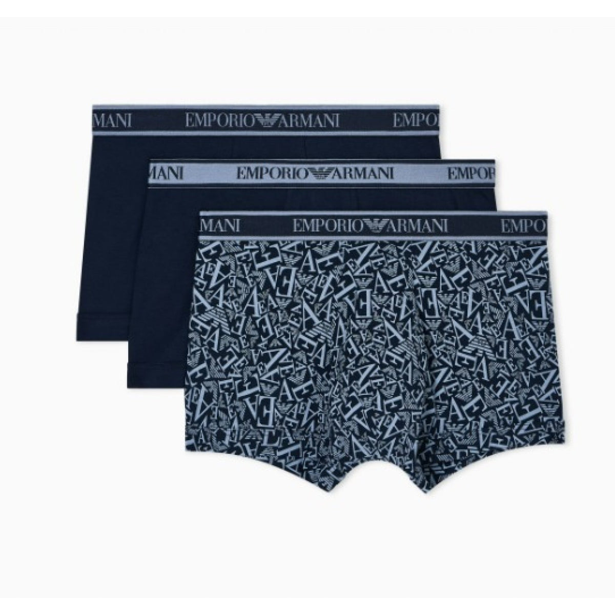 Armani pack 3 parigamba core logoband