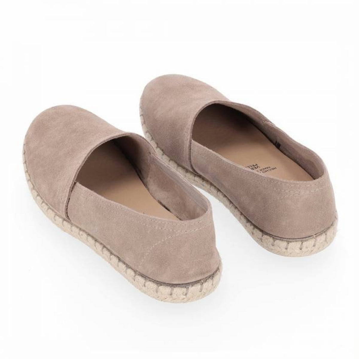 Espadrillas in pelle scamosciata