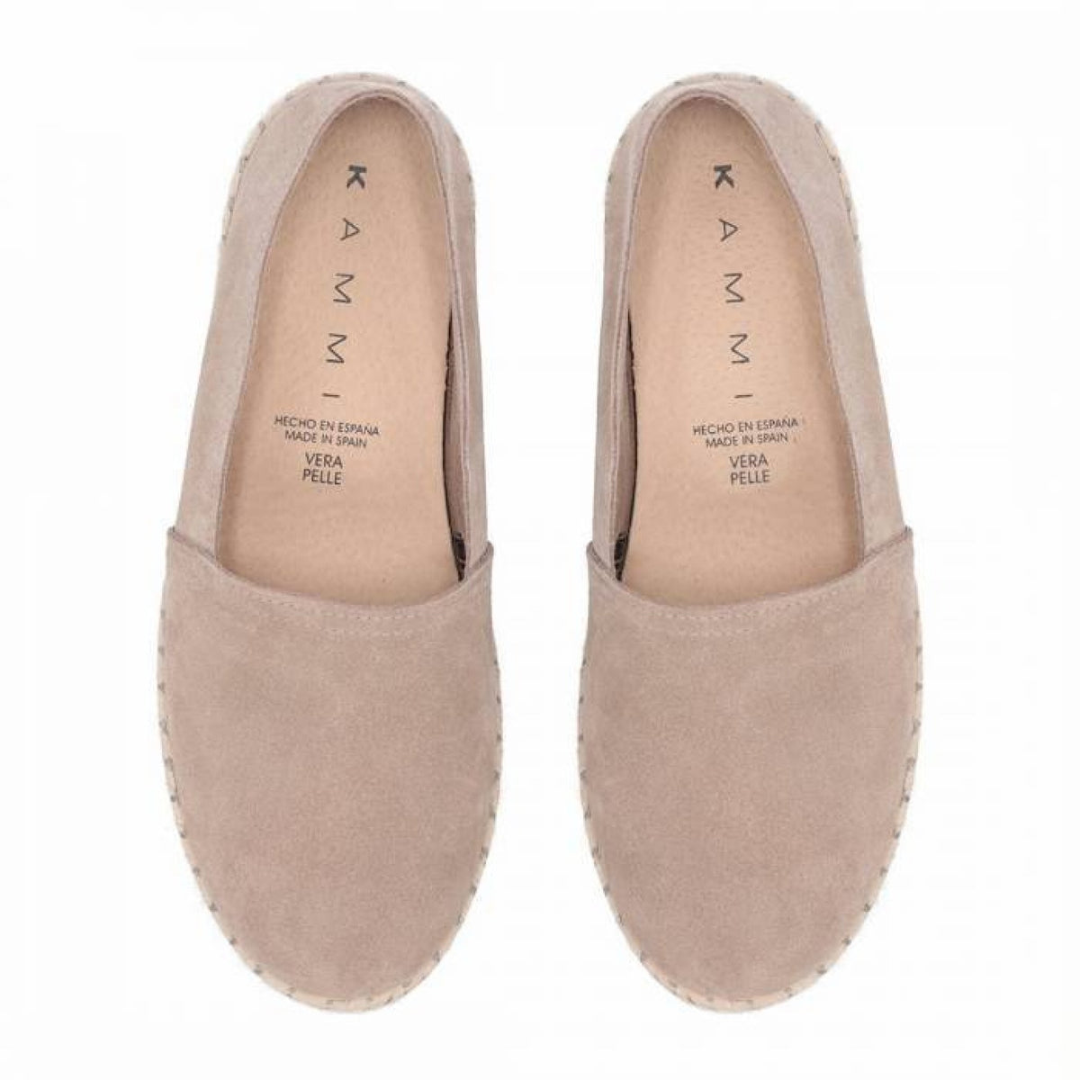 Espadrillas in pelle scamosciata