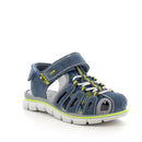 Sandalo da bambino azzurro-blu chiaro