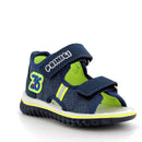 Sandalo da bambino denim-blu