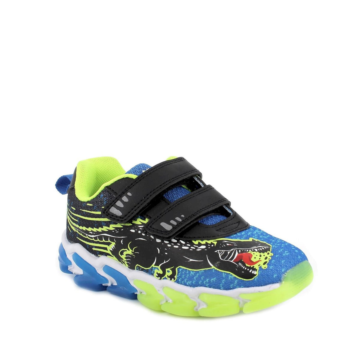 Sneaker per bambino royal-nera dinosauro