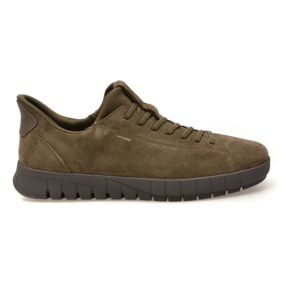 Sneakers flextride plus geox in camoscio