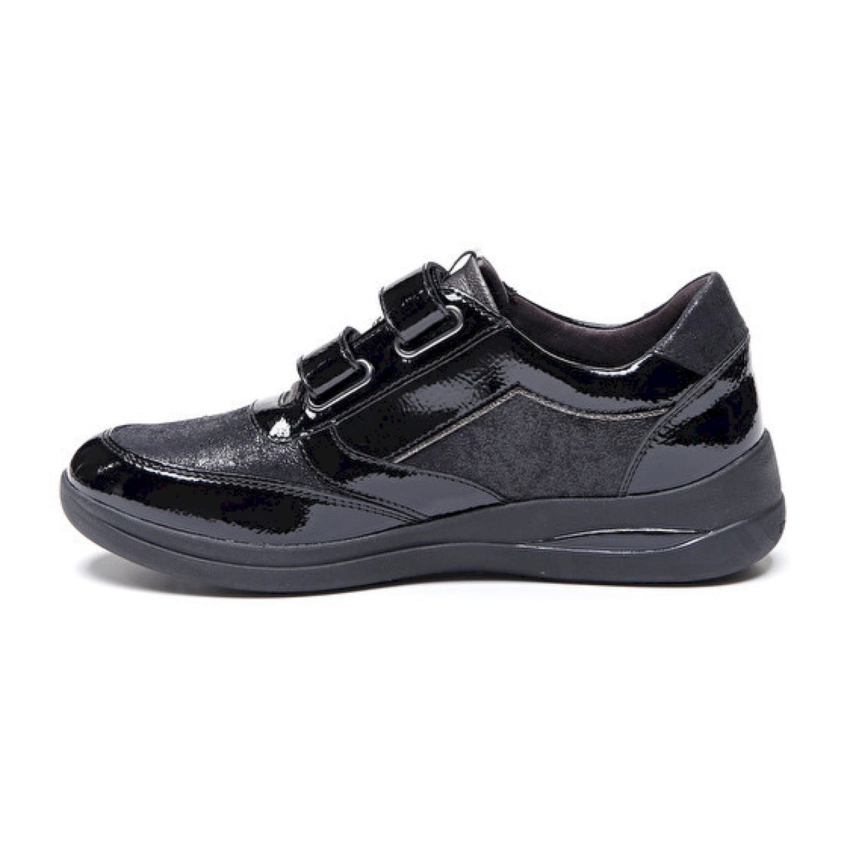 Aurora 6 patent/glitter velour
