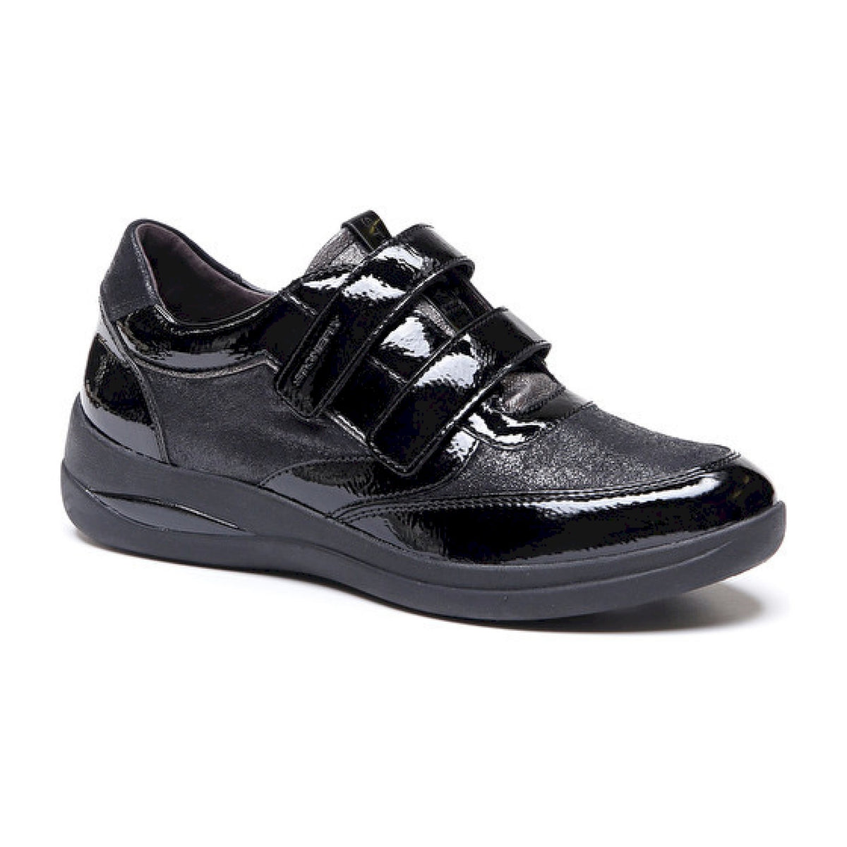 Aurora 6 patent/glitter velour