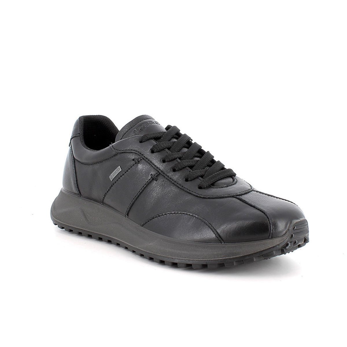 Sneakers gore-tex® da uomo nero con lacci