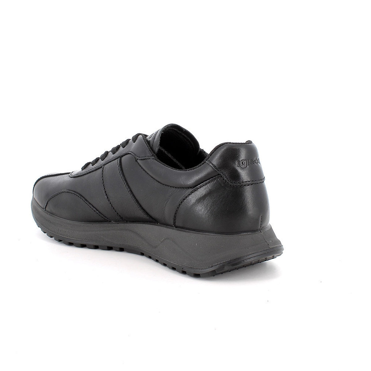 Sneakers gore-tex® da uomo nero con lacci
