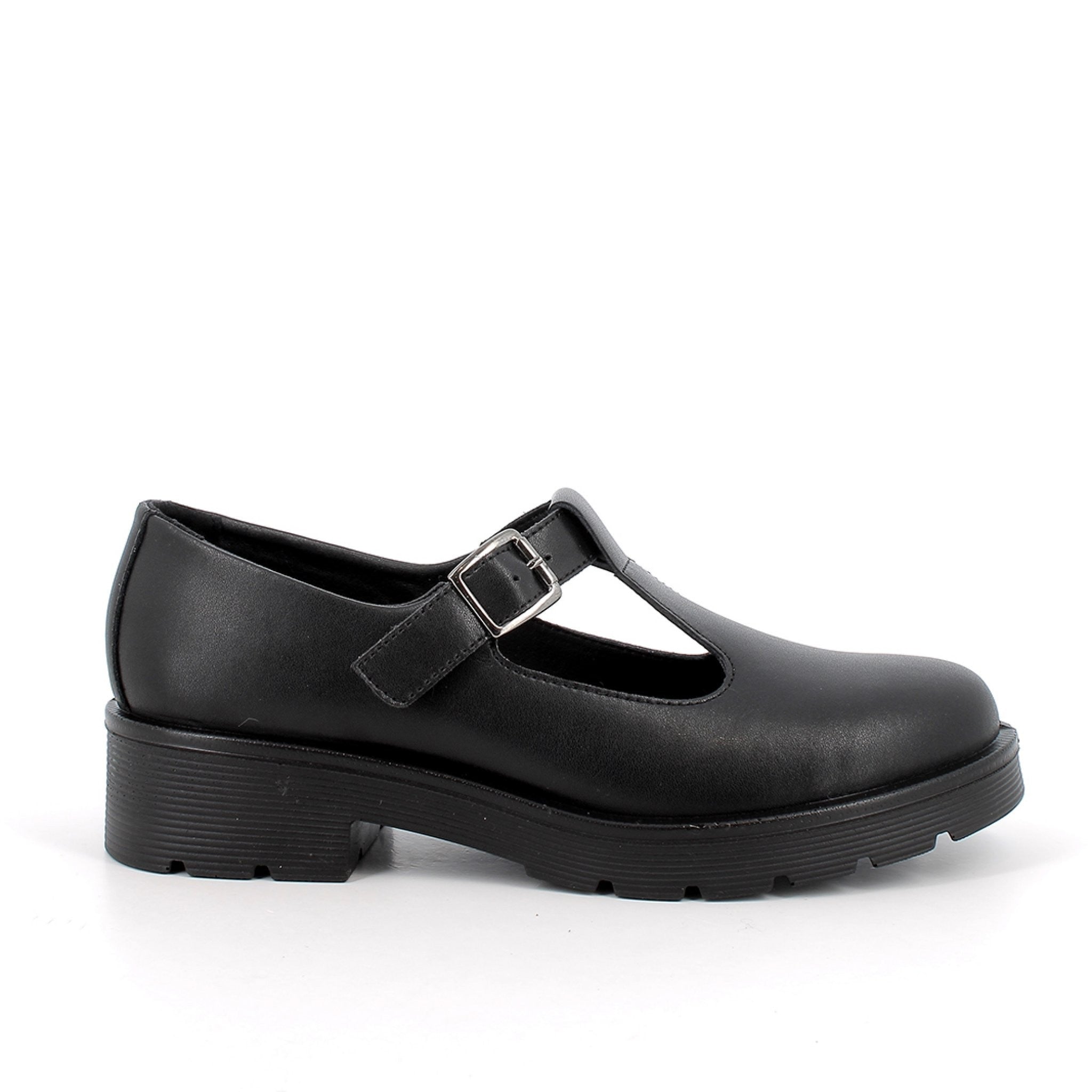 Scarpe mary jane da donna nero con fibbia