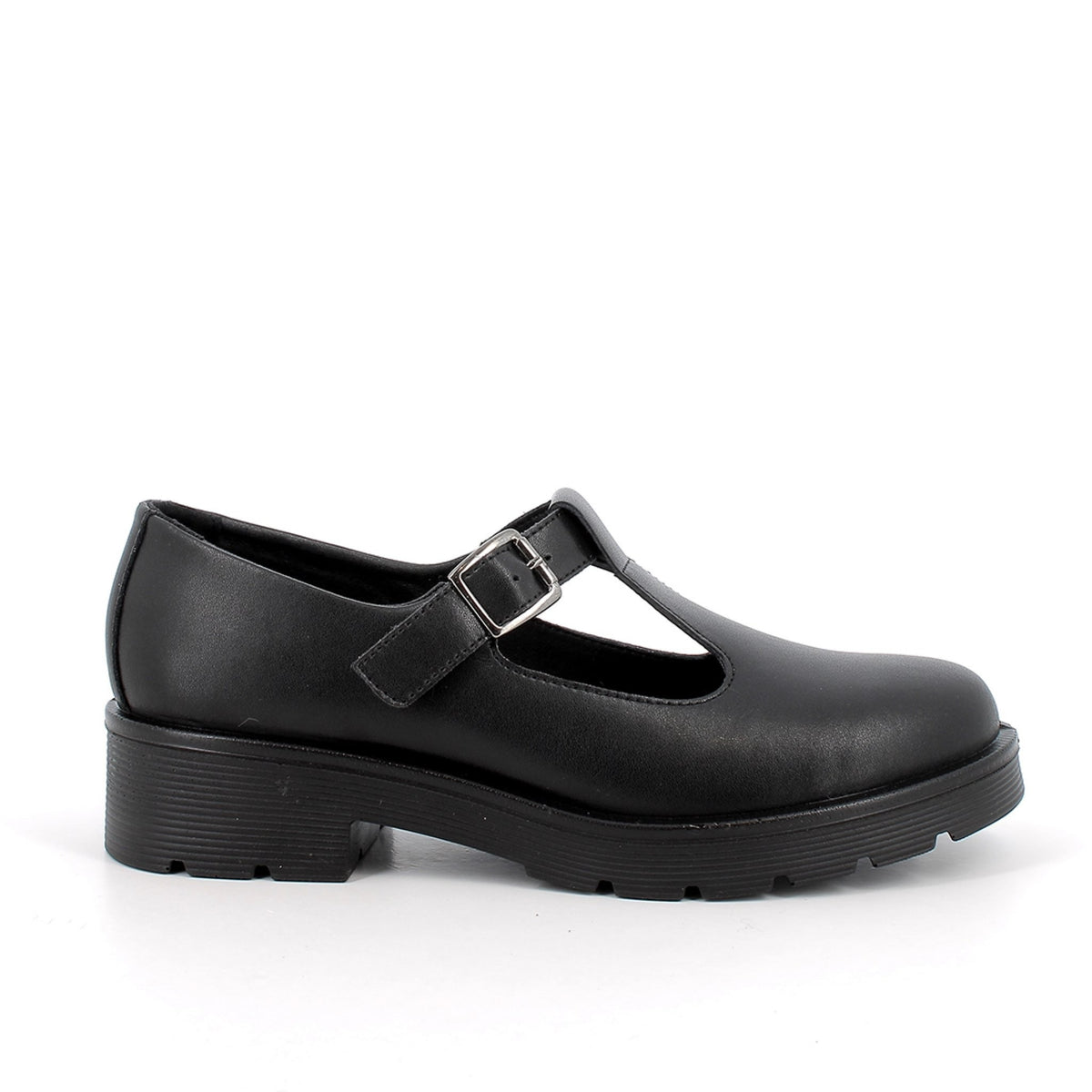 Scarpe mary jane da donna nero con fibbia