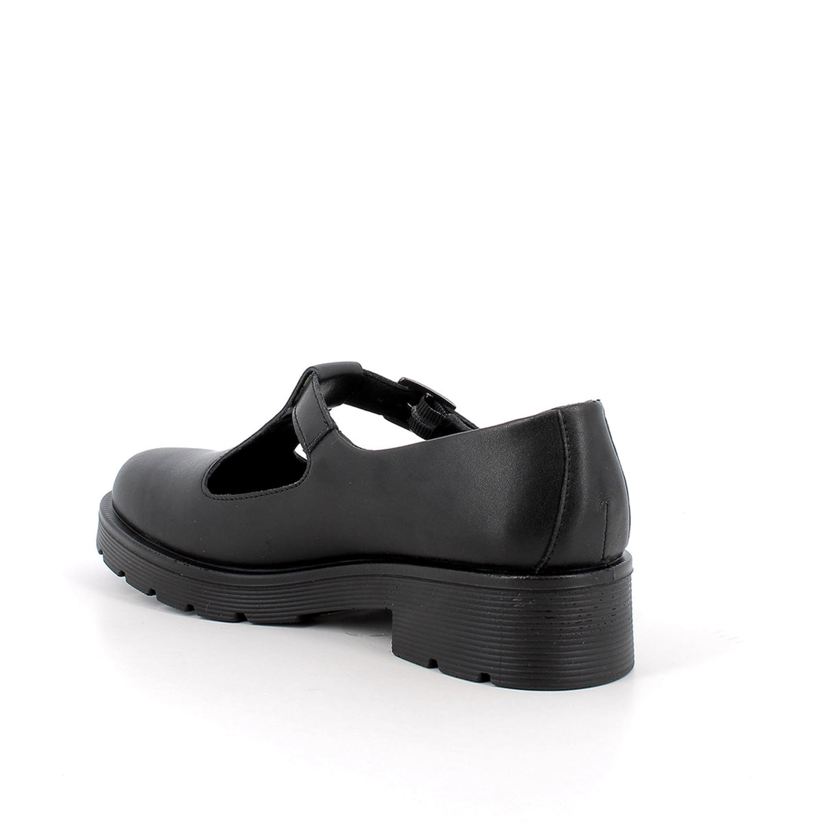 Scarpe mary jane da donna nero con fibbia