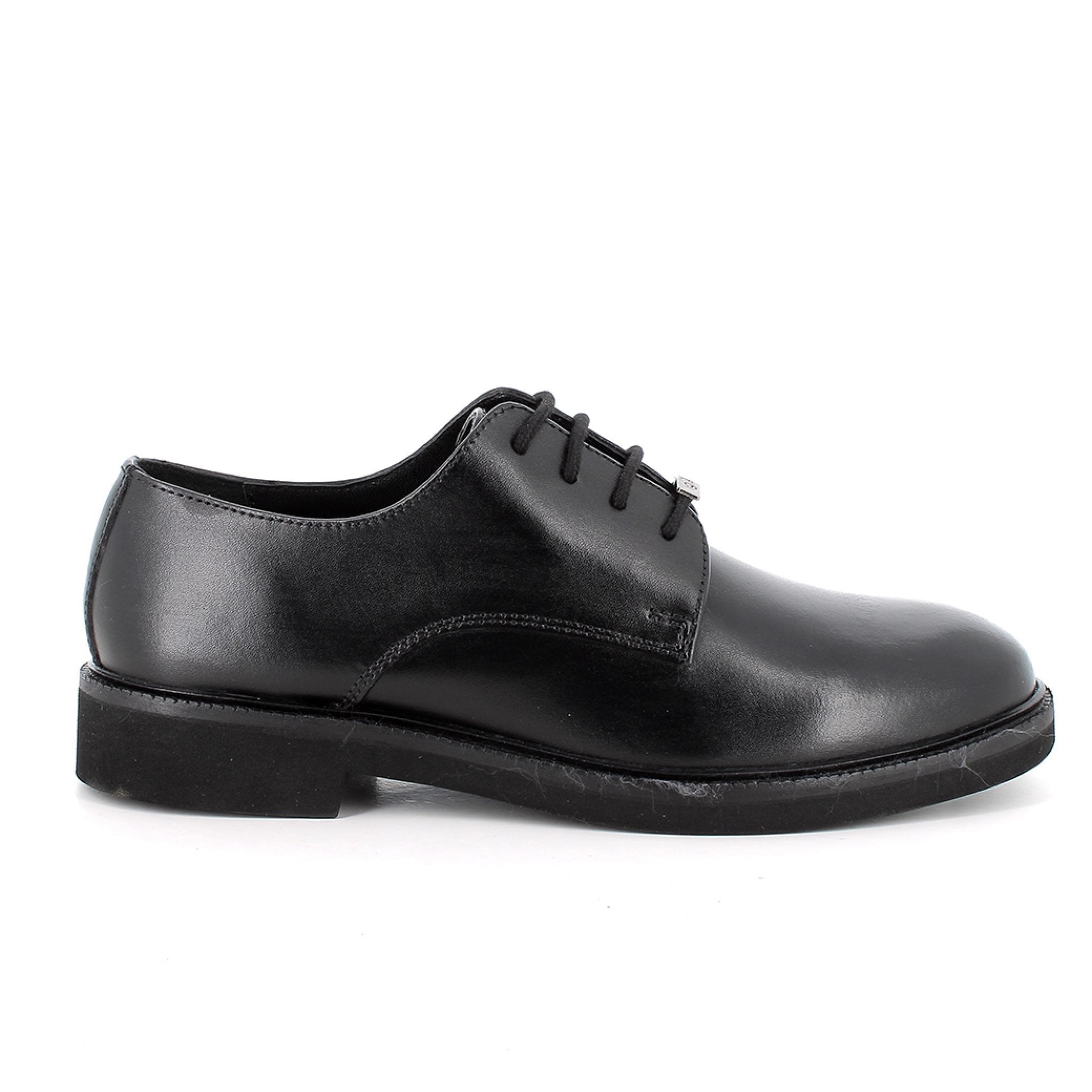 Stringate da donna nero con lacci
