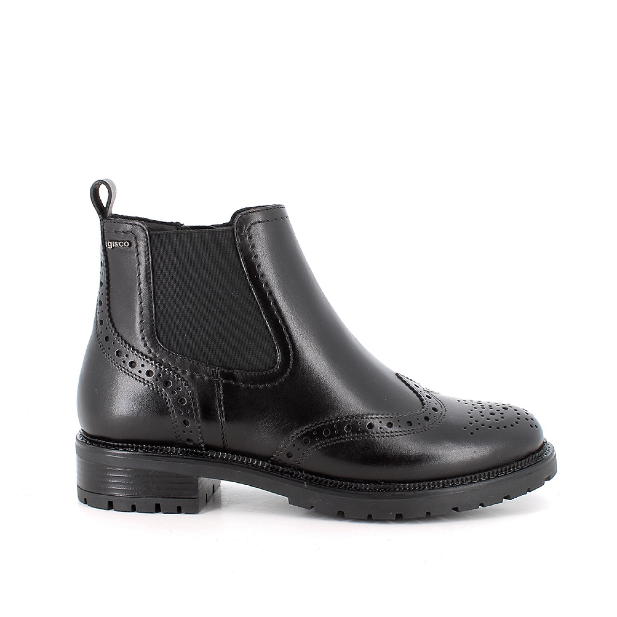 Stivaletti con tacco da donna  con zip
