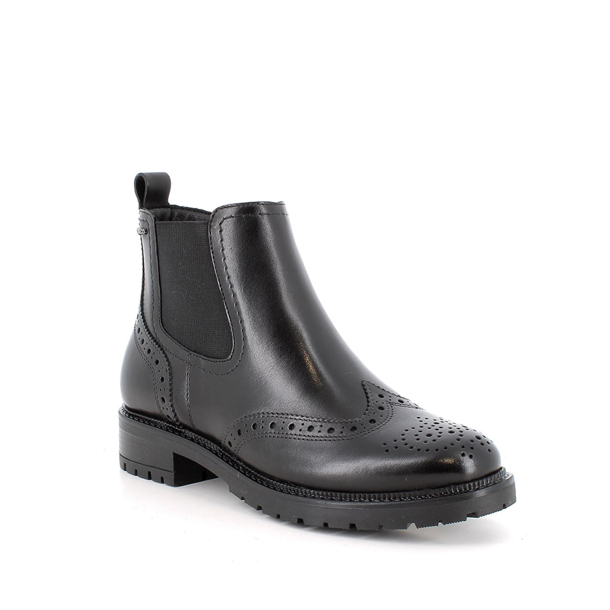 Stivaletti con tacco da donna  con zip