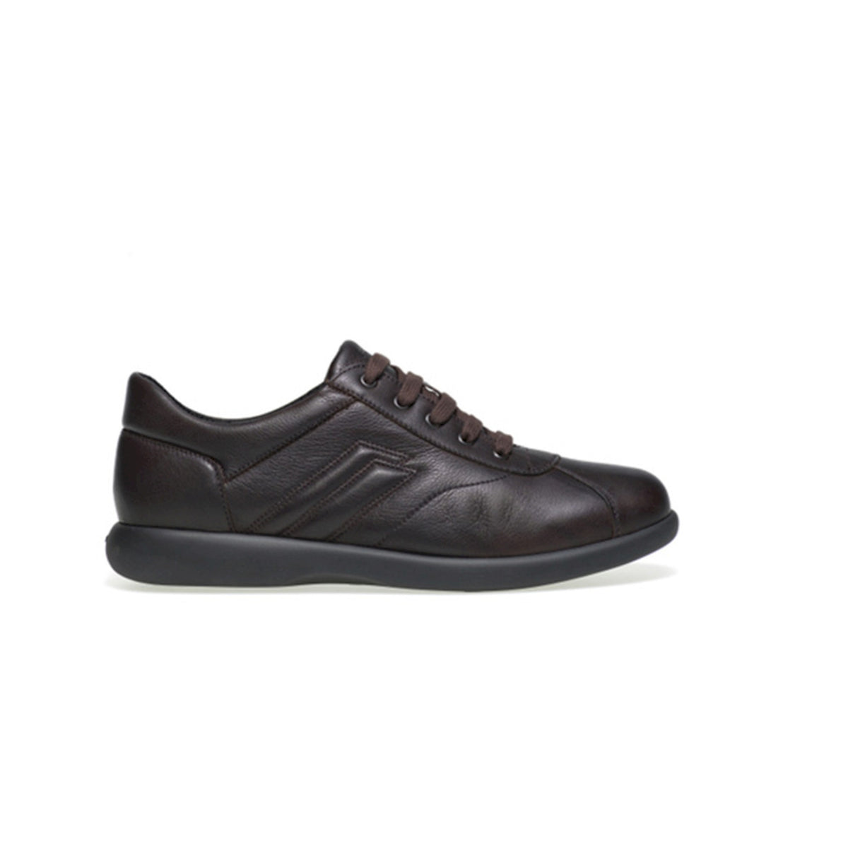 Sneaker sporty casual in pelle