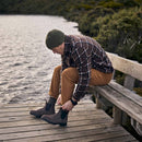 2345 classics chelsea boots - brown & black