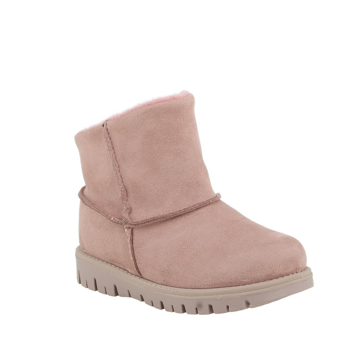 Stivaletti da bambina rosa con zip