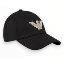 Armani cappello visiera aquila ricamo