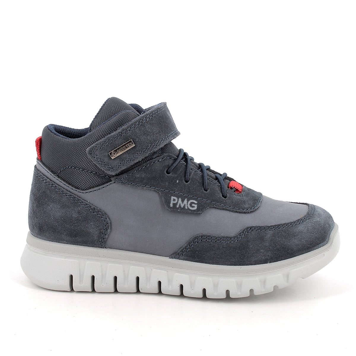 Sneakers gore-tex® da bambino blu con strap