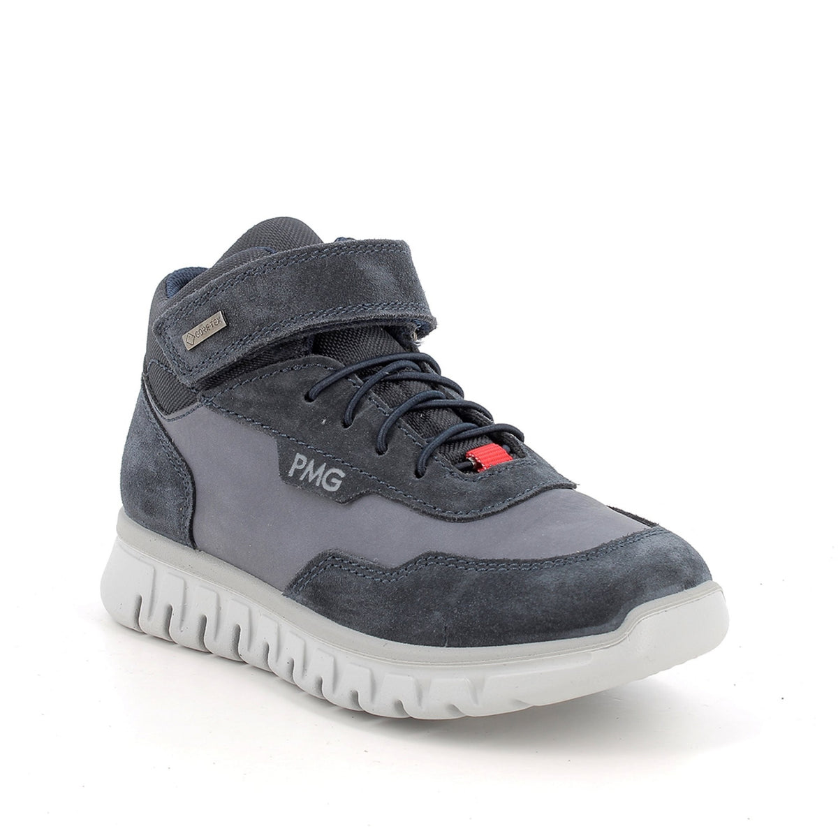 Sneakers gore-tex® da bambino blu con strap